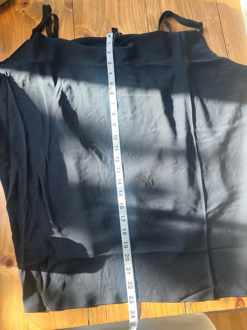Torrid Size 0 Black Cowl Neck Spaghetti Strap Camisole Top - Picture 7 of 7